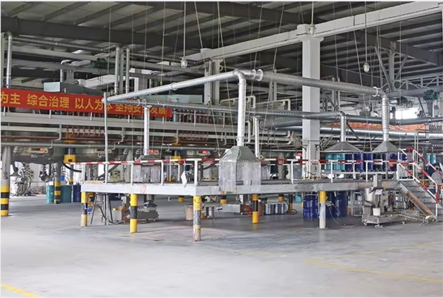 Shanghai Fest Chemical Co.,Ltd Produktionslinie des Herstellers